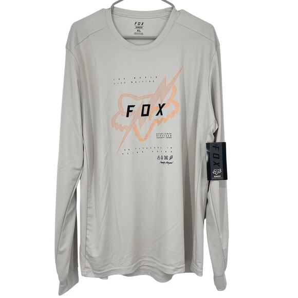 FFox Racing Ranger Jectr Long Sleeve Jersey MTB Men's XL NEW NWT - Picture 2 of 5